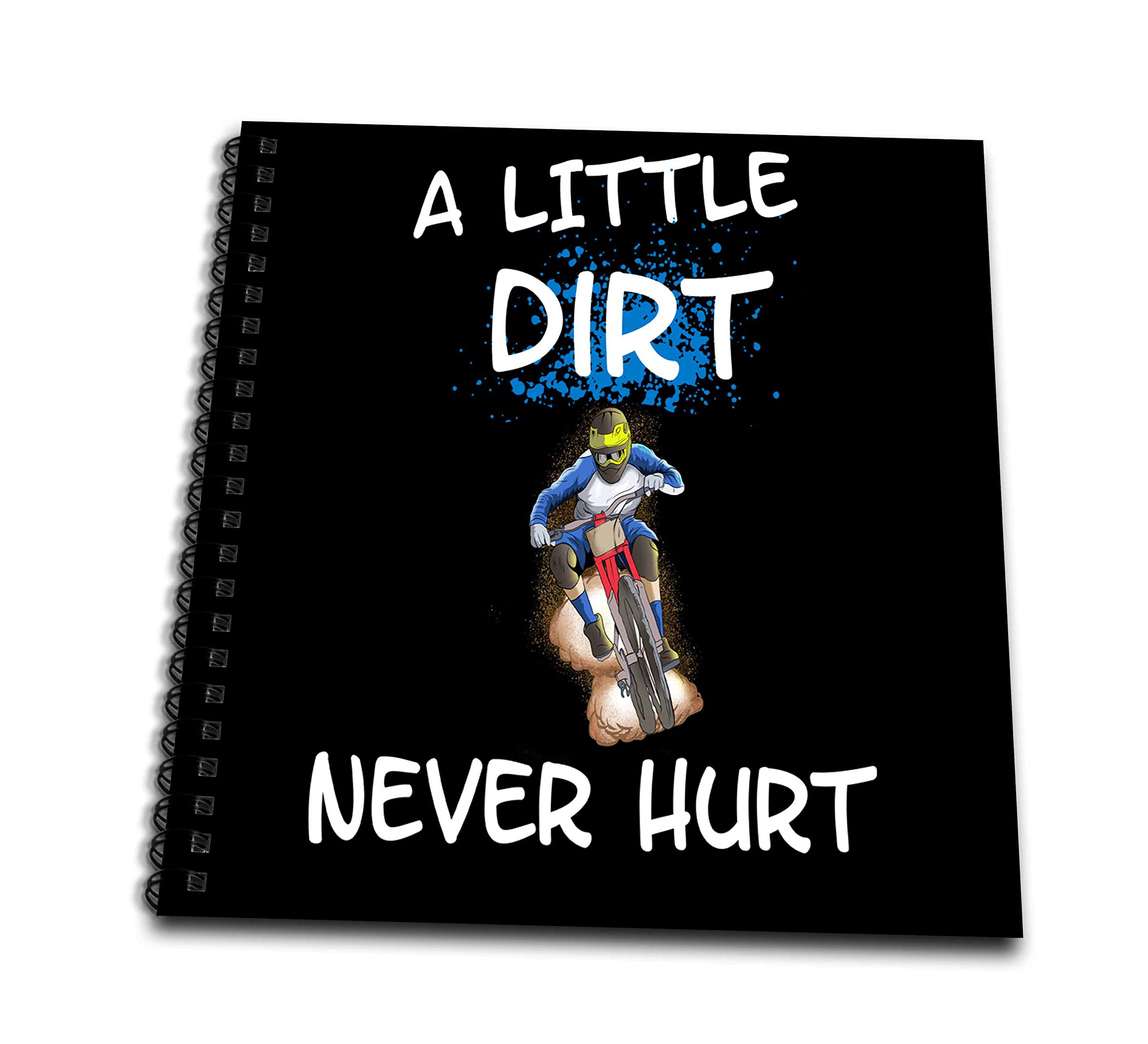 Livre de dessin motocross 3dRose idée cadeau originale pour anniversaire de jeune motard