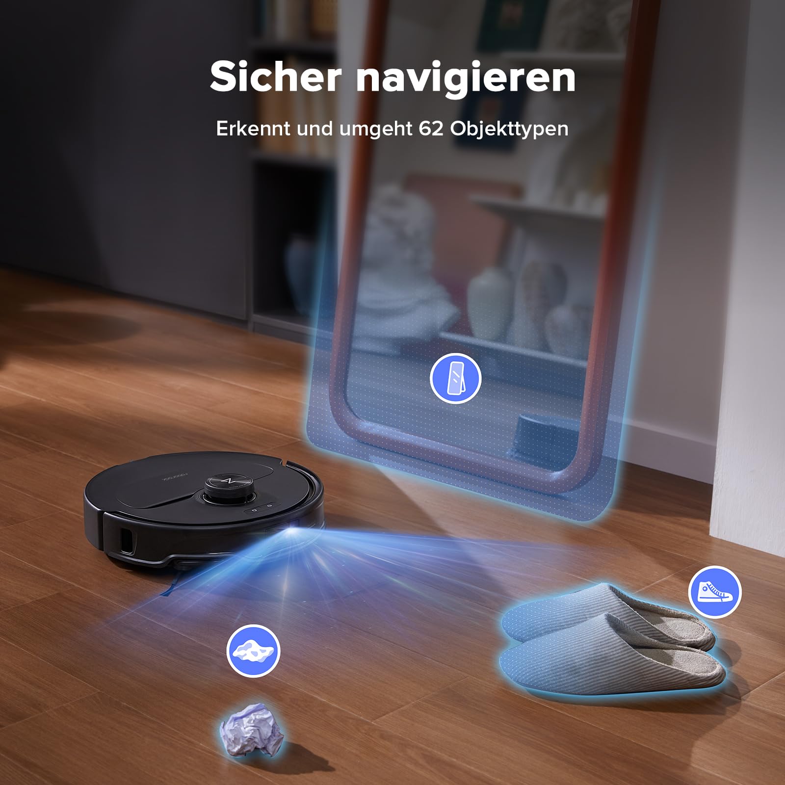 roborock Qrevo Master Saugroboter mit Wischfunktion&Hebarem Wischmopp – Bild 6