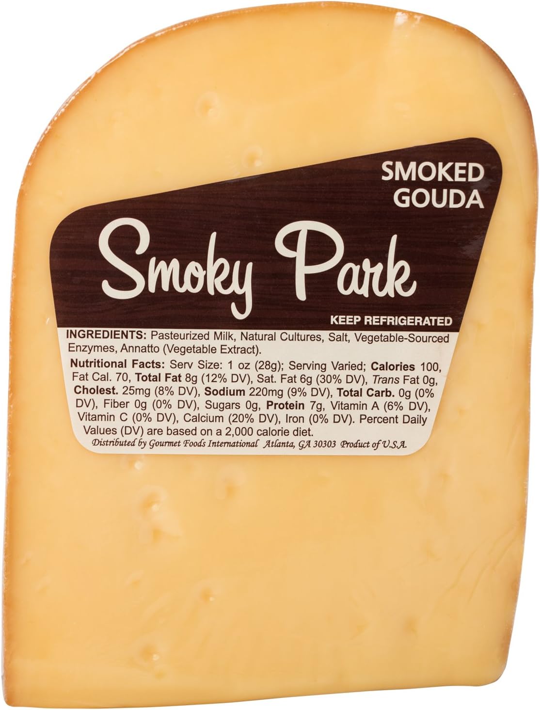 SMOKY PARK Smoked Gouda, 8 oz
