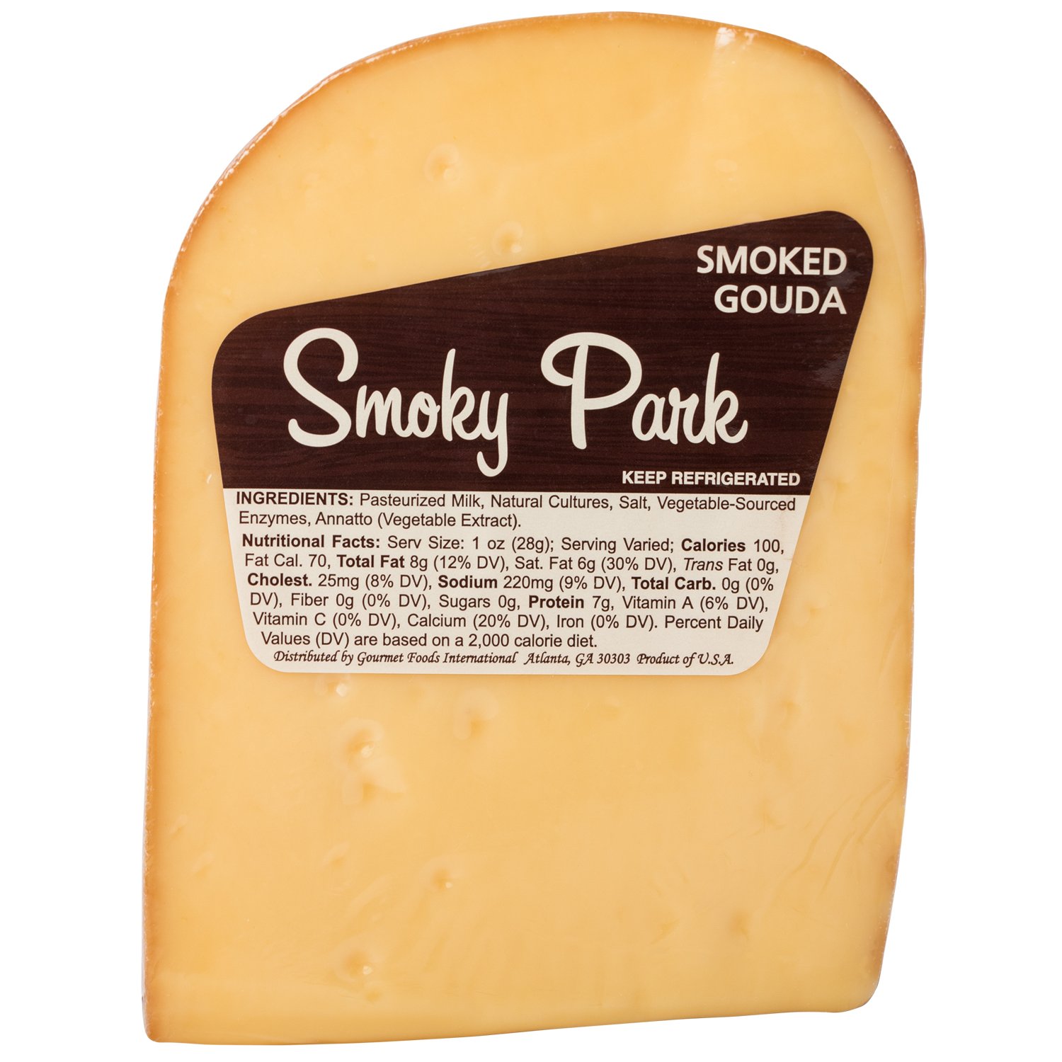 SMOKY PARK Smoked Gouda, 8 oz