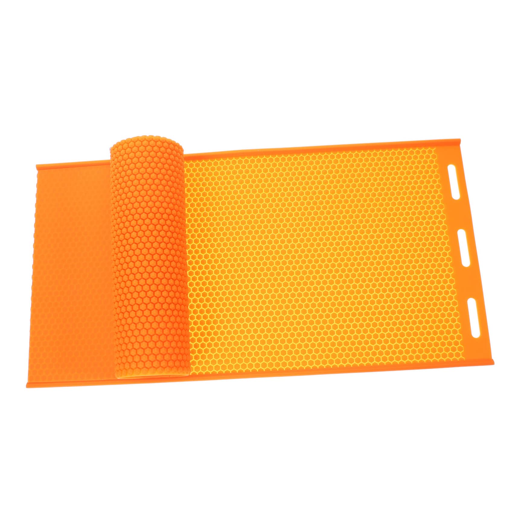 SUPVOX Stampo in Silicone per Foglio di Cera d Api Design a Nido d Ape, Comodo e Portatile per Uso Fai da Te e Artigianato Apistico