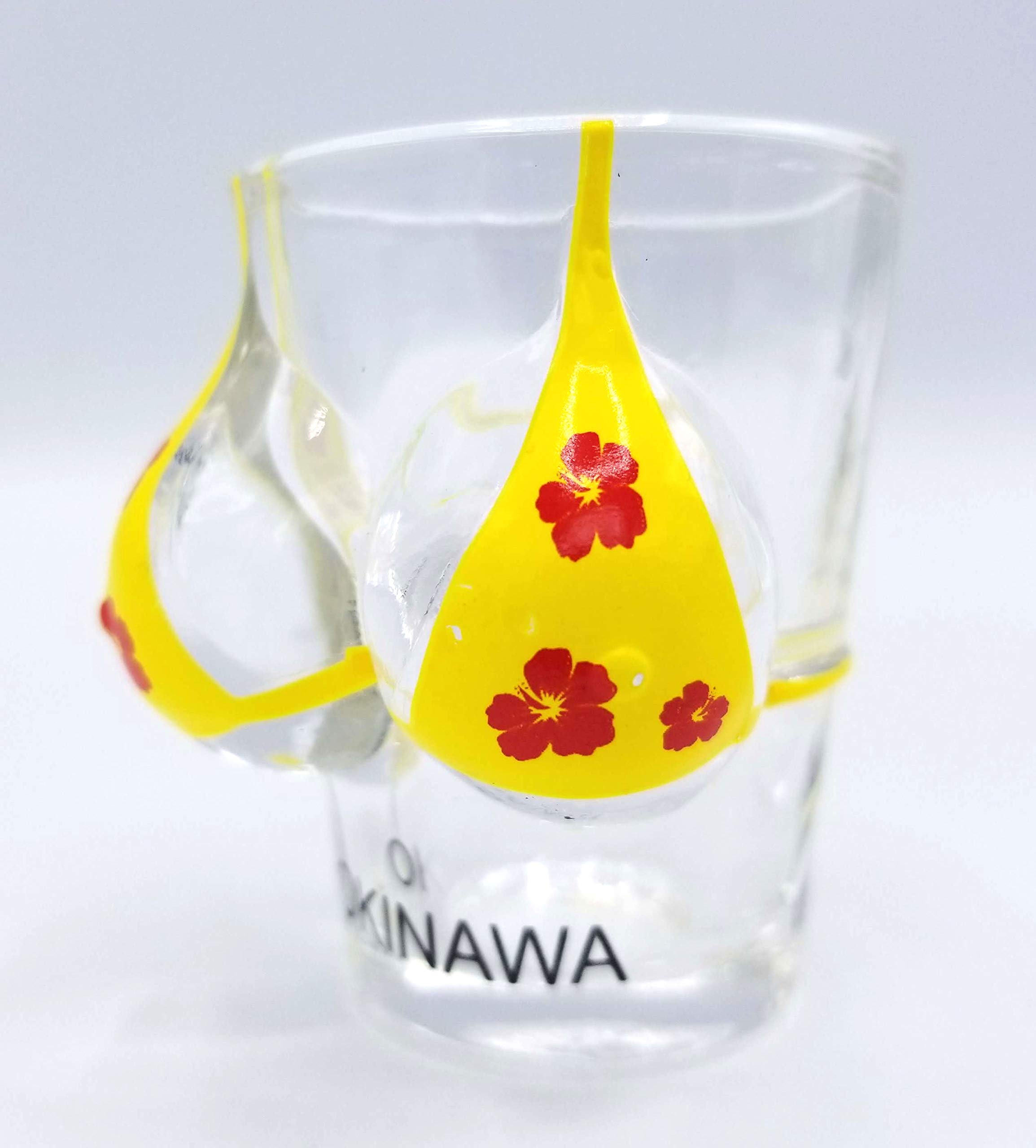 Amazon | 巨乳 おっぱい ショットグラス 黄色 高さ6.5cm直径5cm | 太陽物産 | ショットグラス