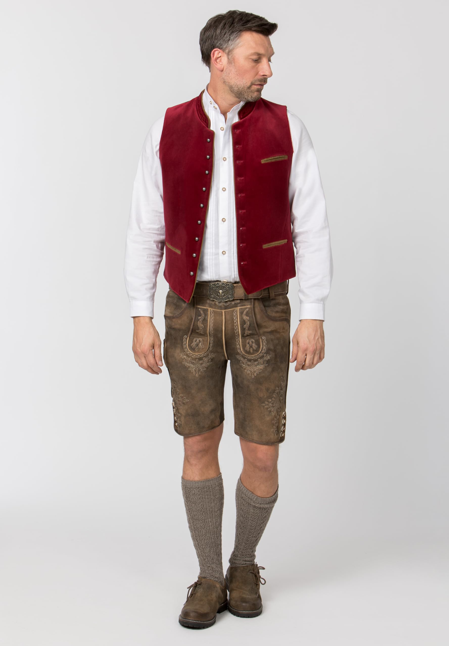Stockerpoint Herren Trachtenweste Ricardo – Bild 3