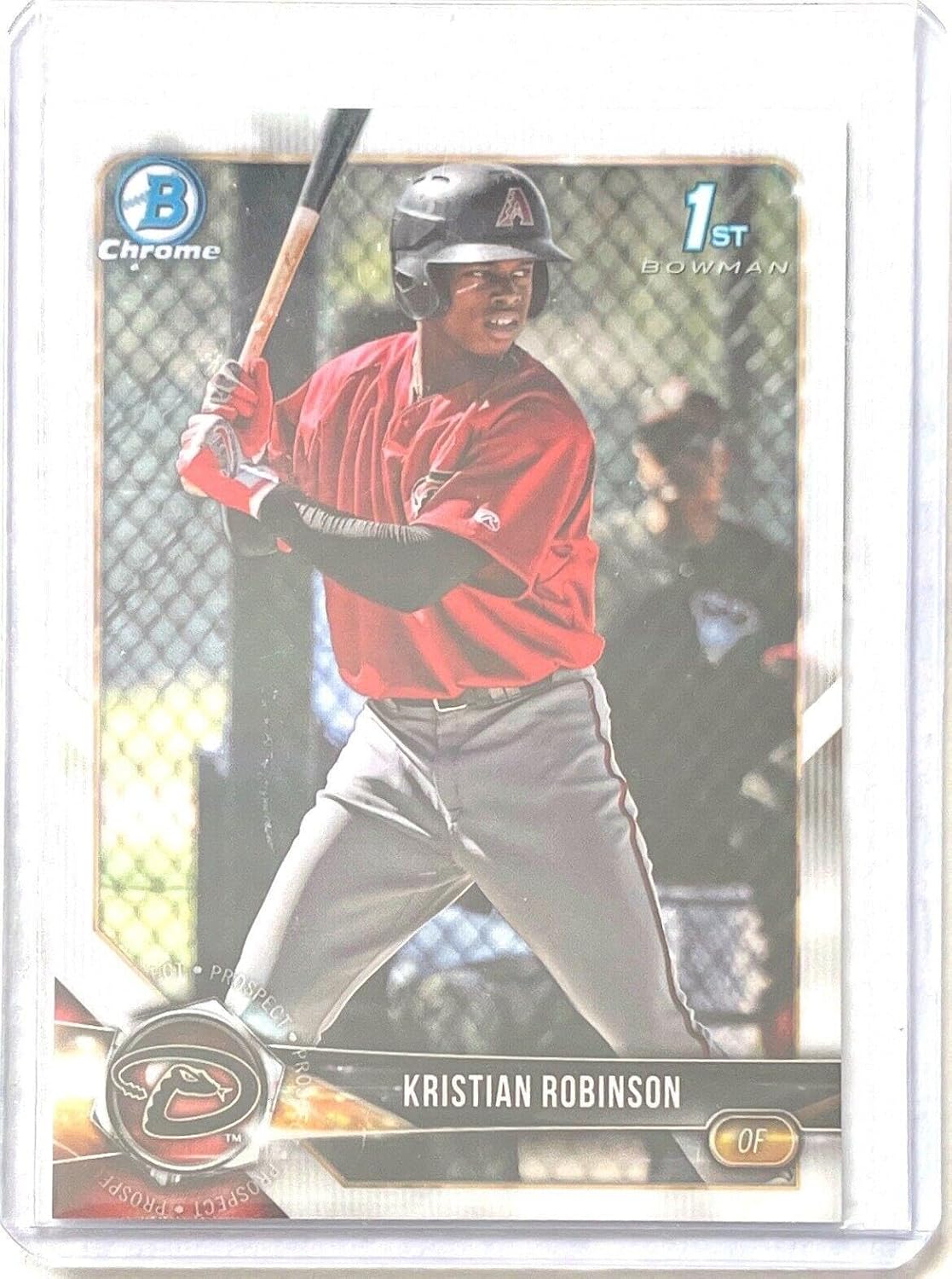 Kristian Robinson 2018 Bowman Chrome 1st Prospect #bcp186 - Baseball Cards