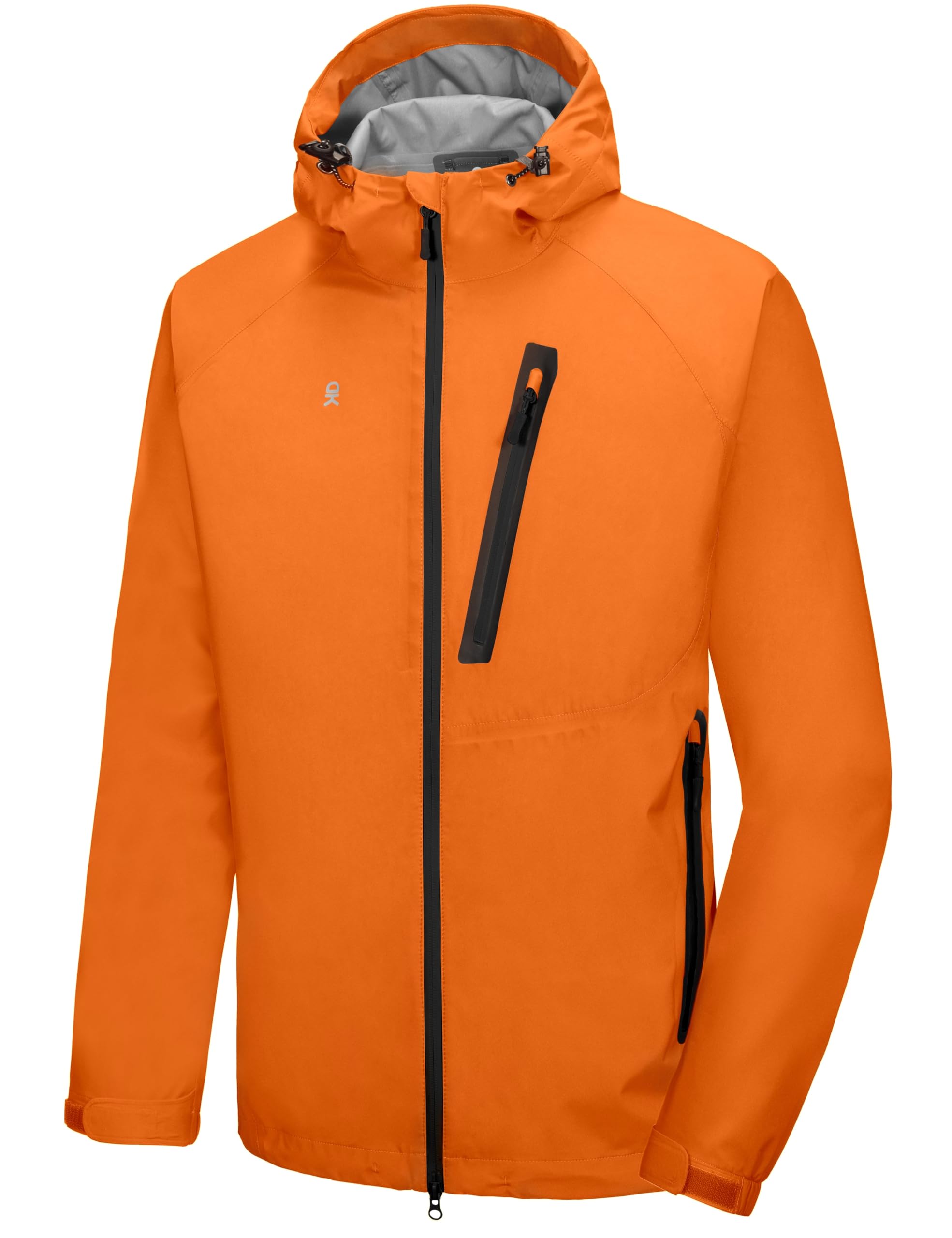 Little Donkey Andy Men's Waterproof Rain Jacket Outdoor Raincoat for Hiking