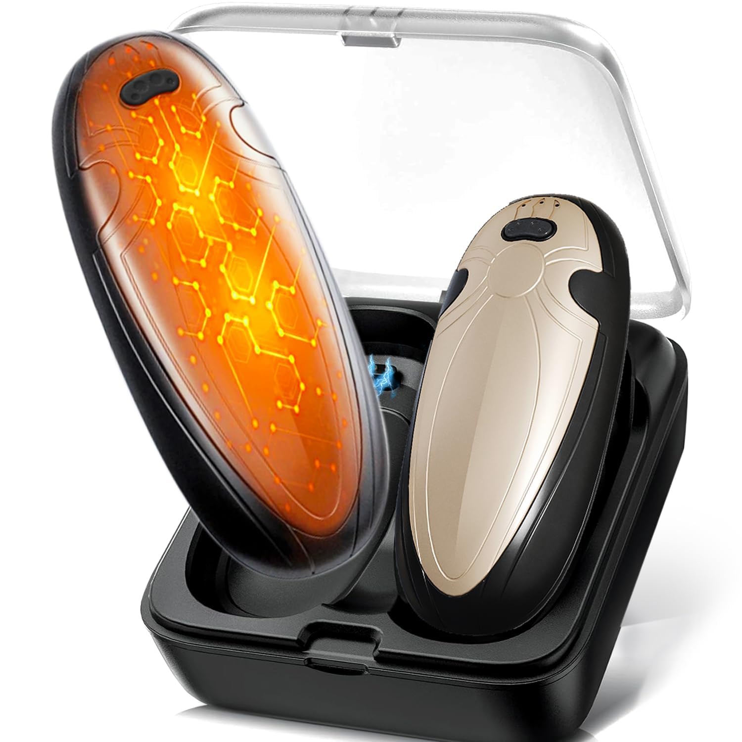 Rechargeable Hand Warmers - 2 Pack, 60H Heat! -10