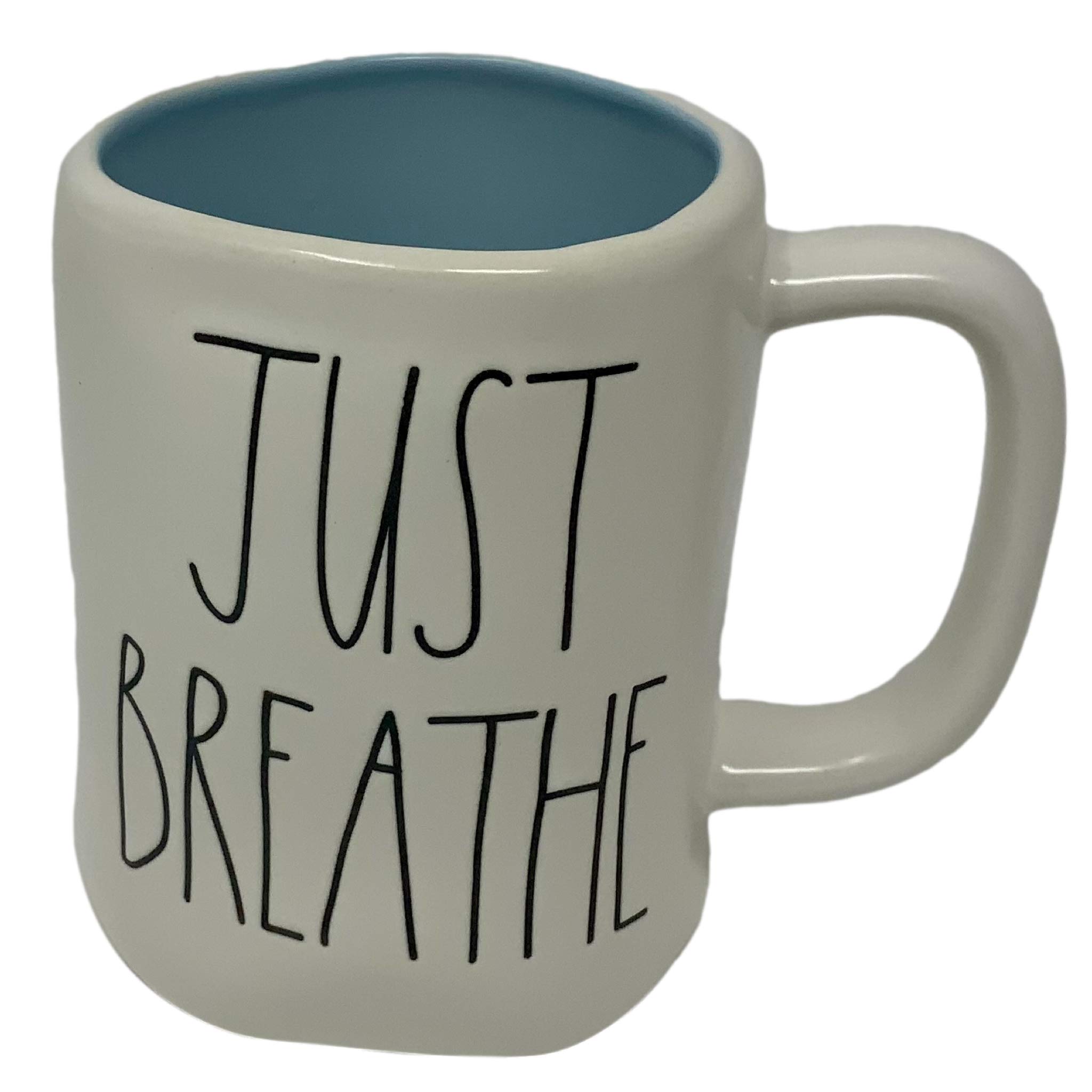 Mug En Céramique Rae Dunn "Sit Down And Relax" - Collection Artisan - Ivoire
