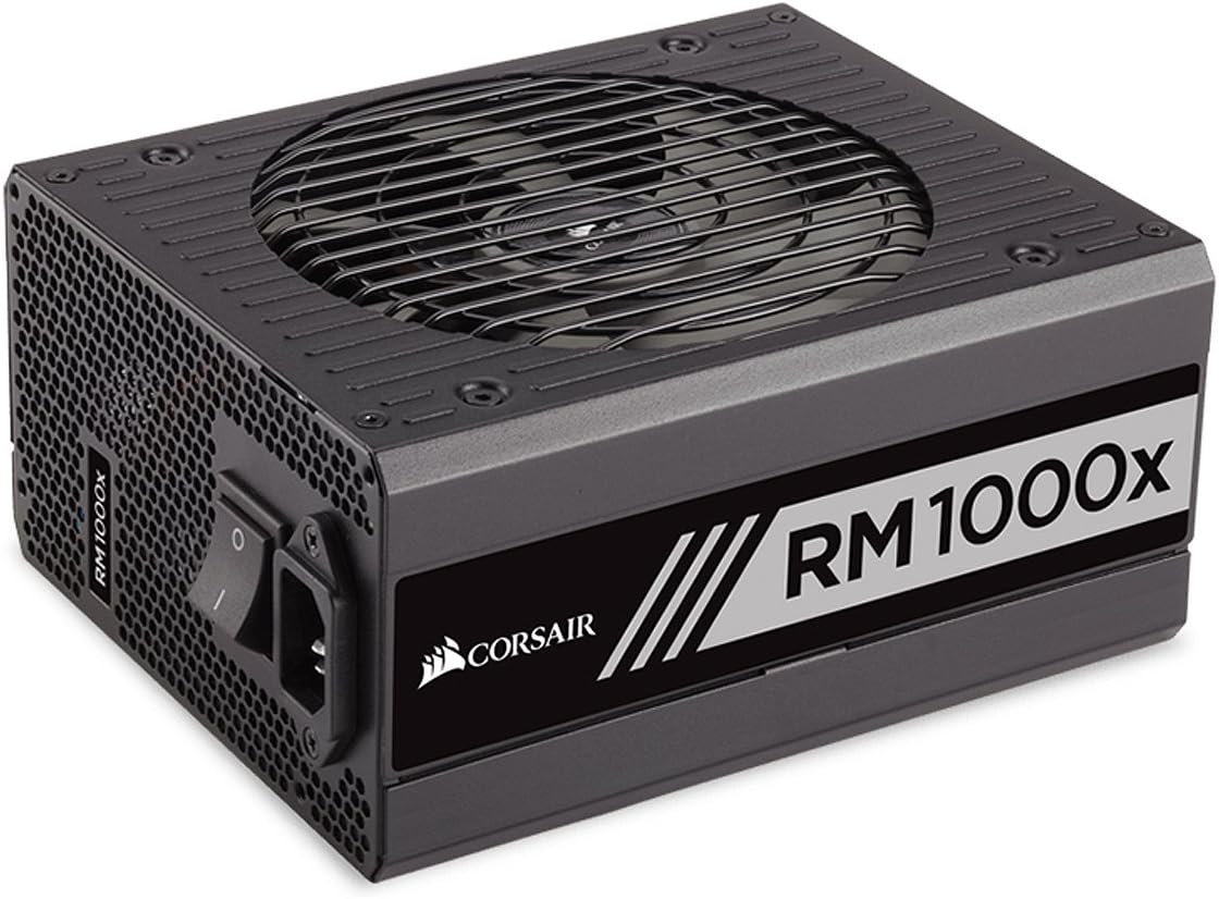 Corsair Enthusiast Series RM1000x, Fully Modular 80 Plus Gold 1000 Watt, EU Version