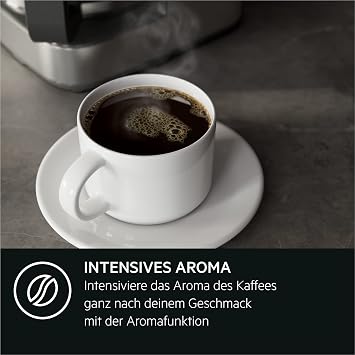 AEG Coffee machine CM5-1-6ST Deli 5/1.25 l/programmable timer/keep warm function/safety shutdown/water level indicator/ideal dosing quantity/anti-drip function /