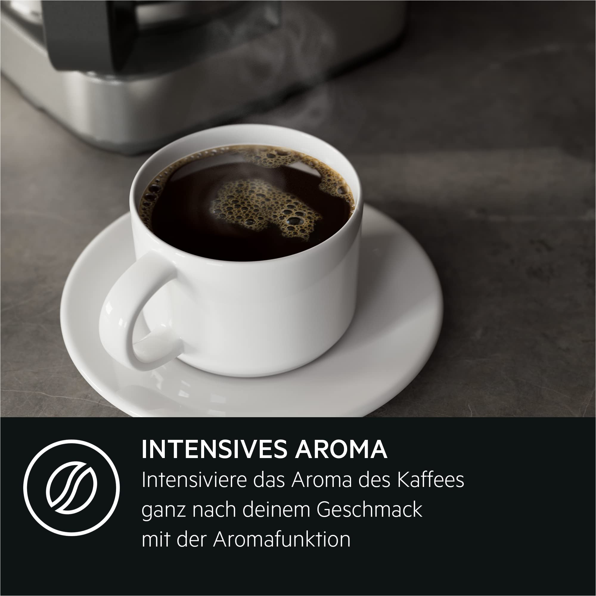 AEG Kaffeemaschine Deli 5, 1,5 l, Programmierbarer Timer, Warmhaltefunktion, Sicherheitsabschaltung, Wasserstandsanzeige, Optimale Mengendosierung, Anti-Tropf-Funktion, Edelstahl, CM5-1-6ST