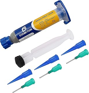 Sn42Bi57.6Ag0.4 138℃ Low Temp Tin Lead-Free Solder Paste, No-Clean Tin Paste, Solder Paste For PCB/IC/BGA/SMD CELLPHONE CPU Repairing(30G