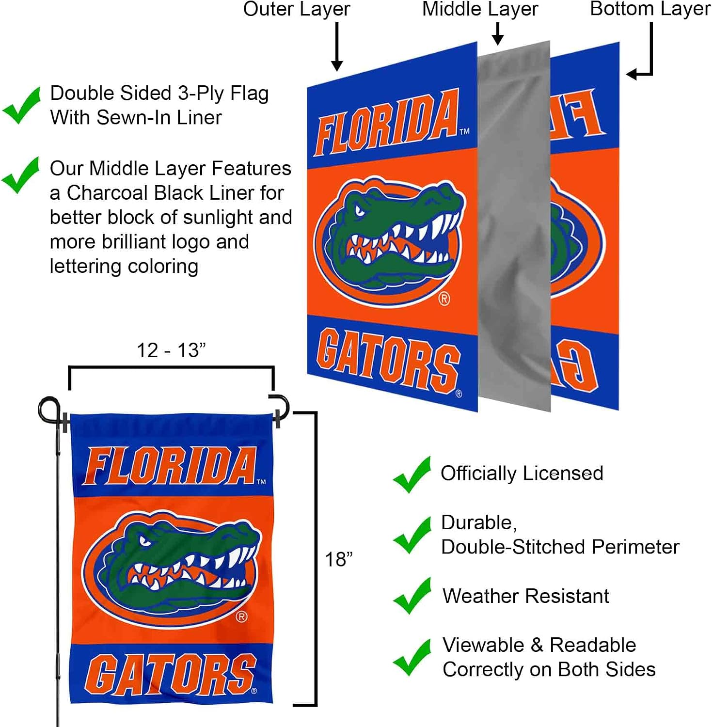 Florida Gators Garden Flag and Yard Banner