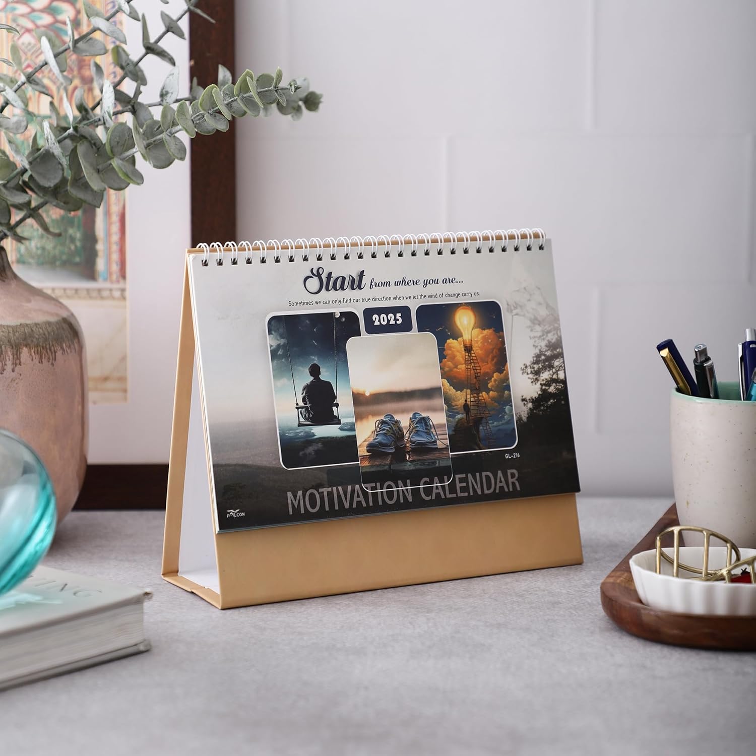 Purestory Calendar 2025 Desk Calendar Desk Calendar 2025 With