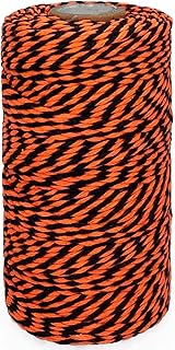 Halloween Twine Orange and Black Baker String 328 Feet 2mm Cotton Twine String for Gift Wrapping DIY Crafts Home Decoration String Art Gardening