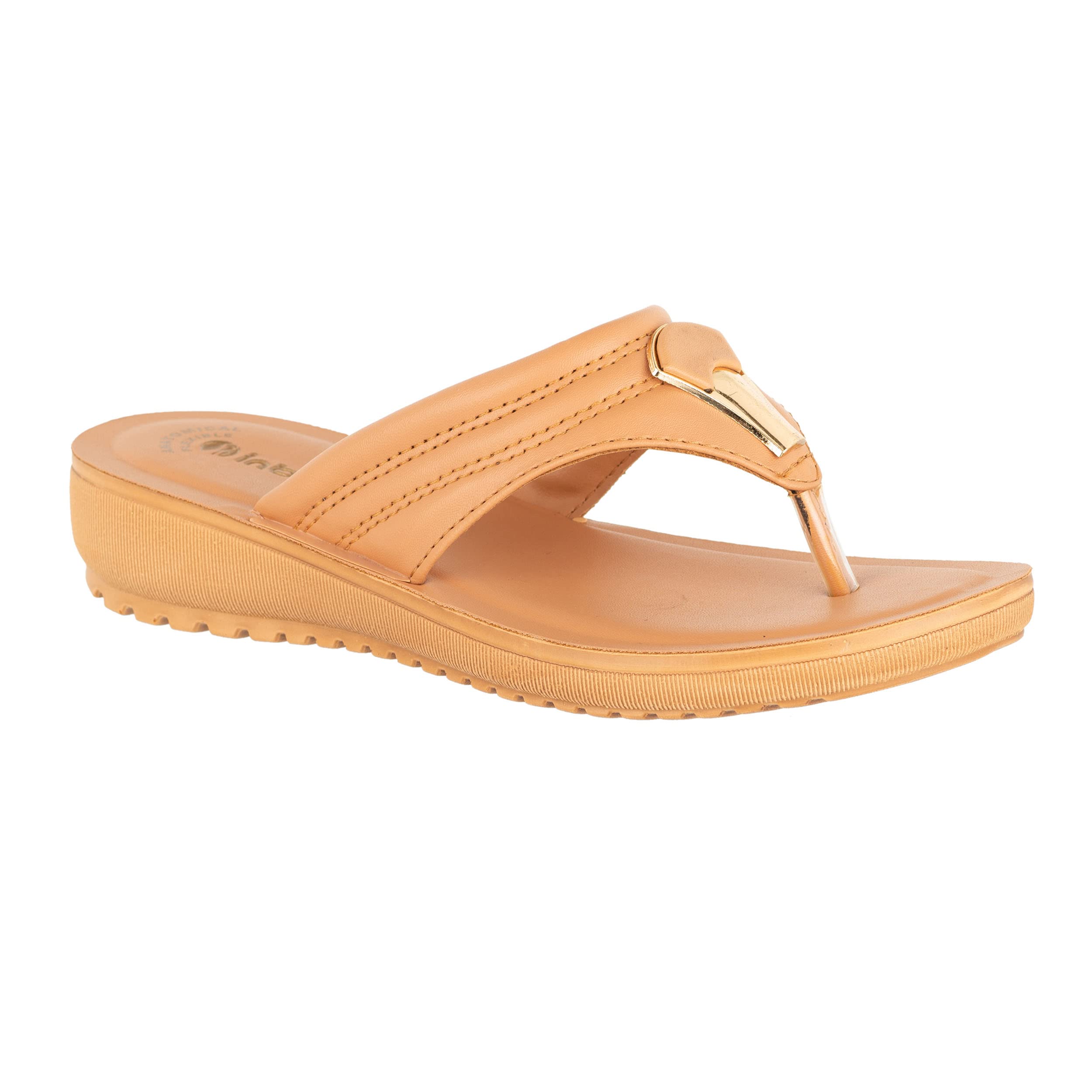 inblu Slip On Stylish Fashion Slipper for Women | Comfortable | Lightweight | Anti Skid | Casual Office Footwear-picture-15