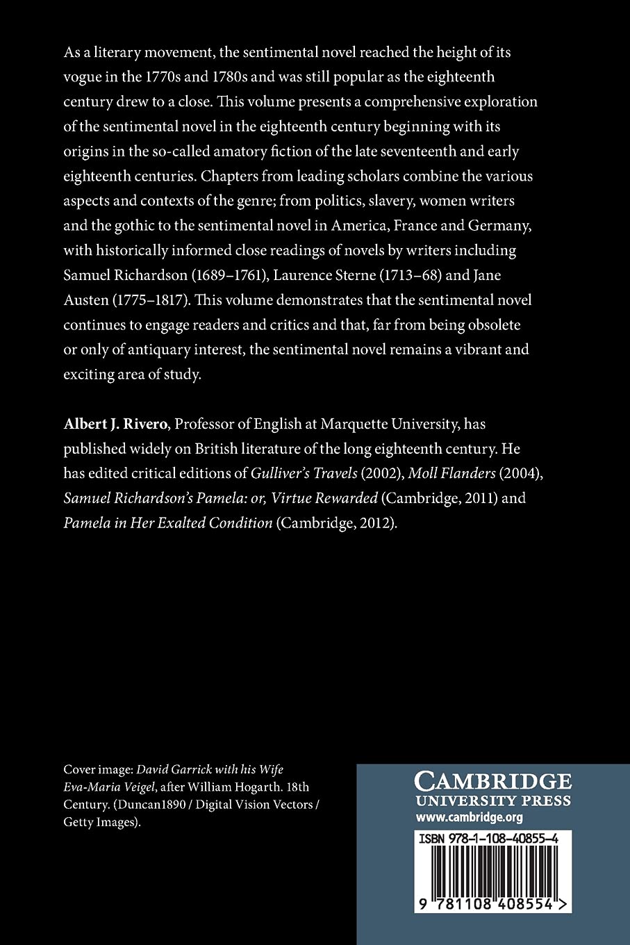 The Sentimental Novel in the Eighteenth Century
