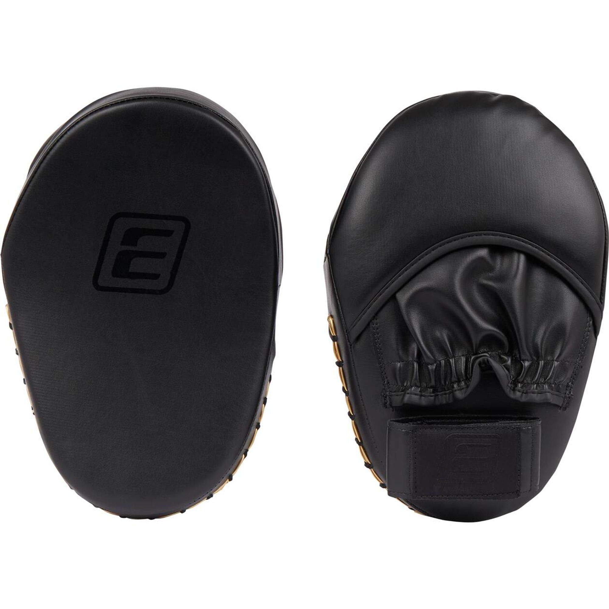 ENERGETICS Pattes d'ours de Boxe incurvées Noir/doré Taille Unique