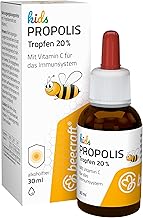 Beecraft Kids 20% Propolis Drops with Vitamin C, Organic Propolis Extract, Vitamin C for the Immune System, 30 ml