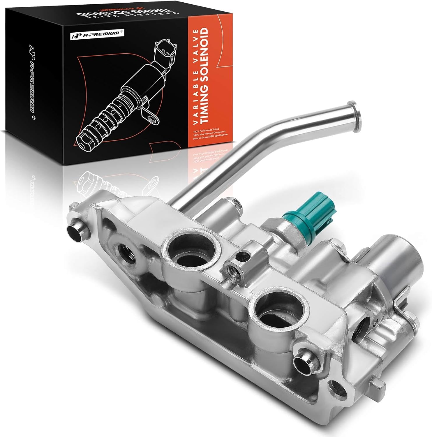 A-Premium Engine Variable Valve Timing (VVT) Solenoid Compatible with Honda Pilot 2016-2021, Odyssey 2018-2021, Ridgeline 2017-2020, Passport 2019-2020 & Acura MDX 2014-2020, 3.5L