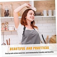 Vista 9 de Angoily Cuchara ranurada Cuchara de cocina Recubrimiento antiadherente Cómodo mango largo para cocinar fácilmente