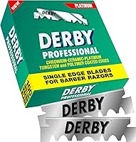 Vista 5 de Derby Cuchillas de afeitar profesionales de un solo filo, 100