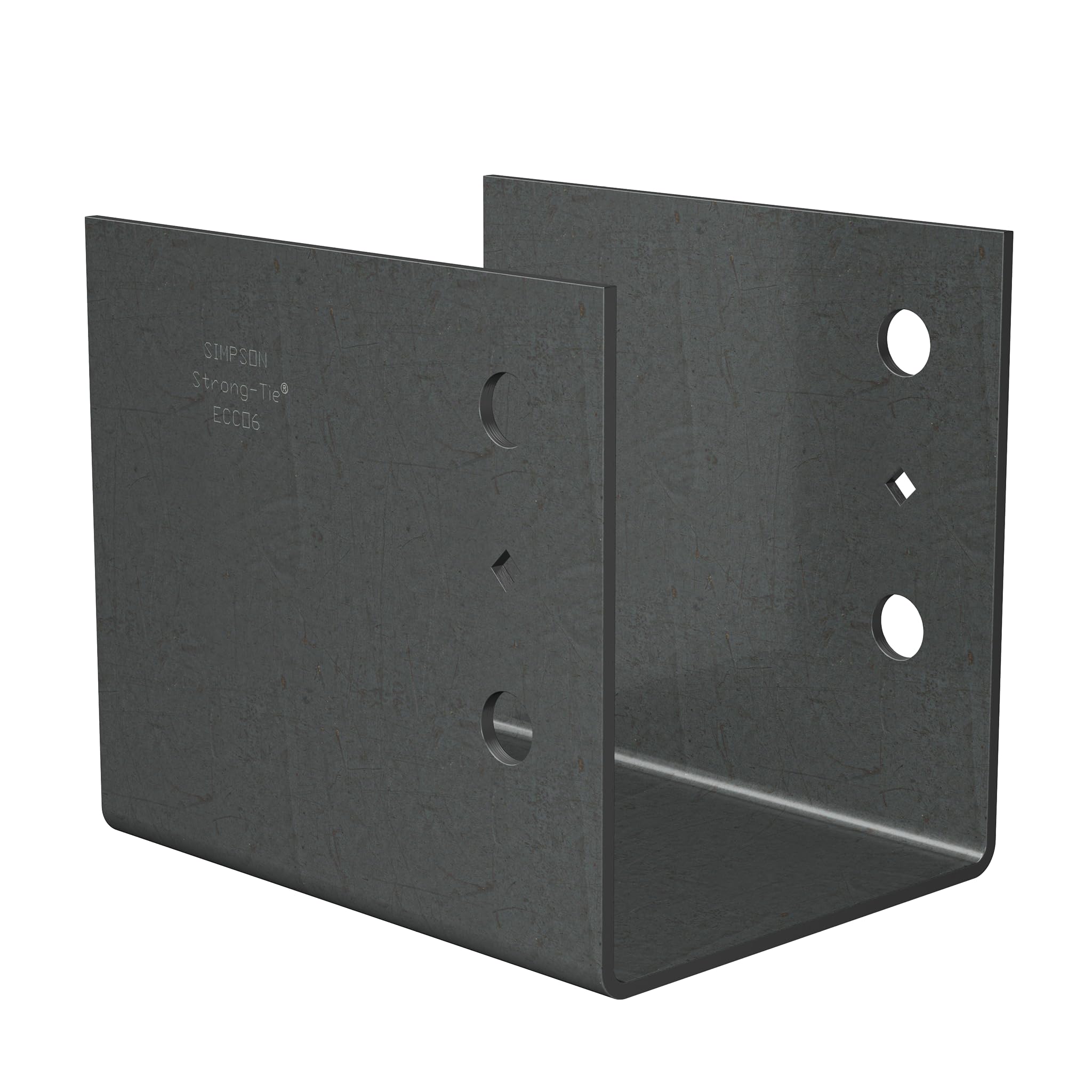 Simpson Strong-Tie ECCO6 ECCO End Column Cap (No Legs) for 6X Beam, 6-1/2 in. Height