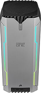 Corsair ONE PRO a200 Compact Workstation-Class PC - AMD Ryzen™ 9 5950X CPU - NVIDIA® GeForce RTX™ 3080 Graphics - 64GB Vengeance LPX DDR4 Memory, 2TB, Windows 10 Pro,Bright Silver