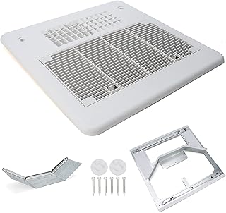 OZXC RV Roof AC Distribution Grille Cover, Air Conditioning Return Kit, Air Conditioner Quick-Cool Duct Exhaust Type Replace 3105935.047 Compatible with Camper Trailer