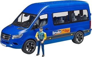 Bruder MB Sprinter transportwagen met bestuurder