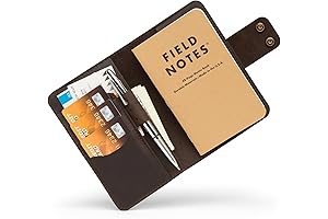 Leather Field Notes Wallet: Grizzly