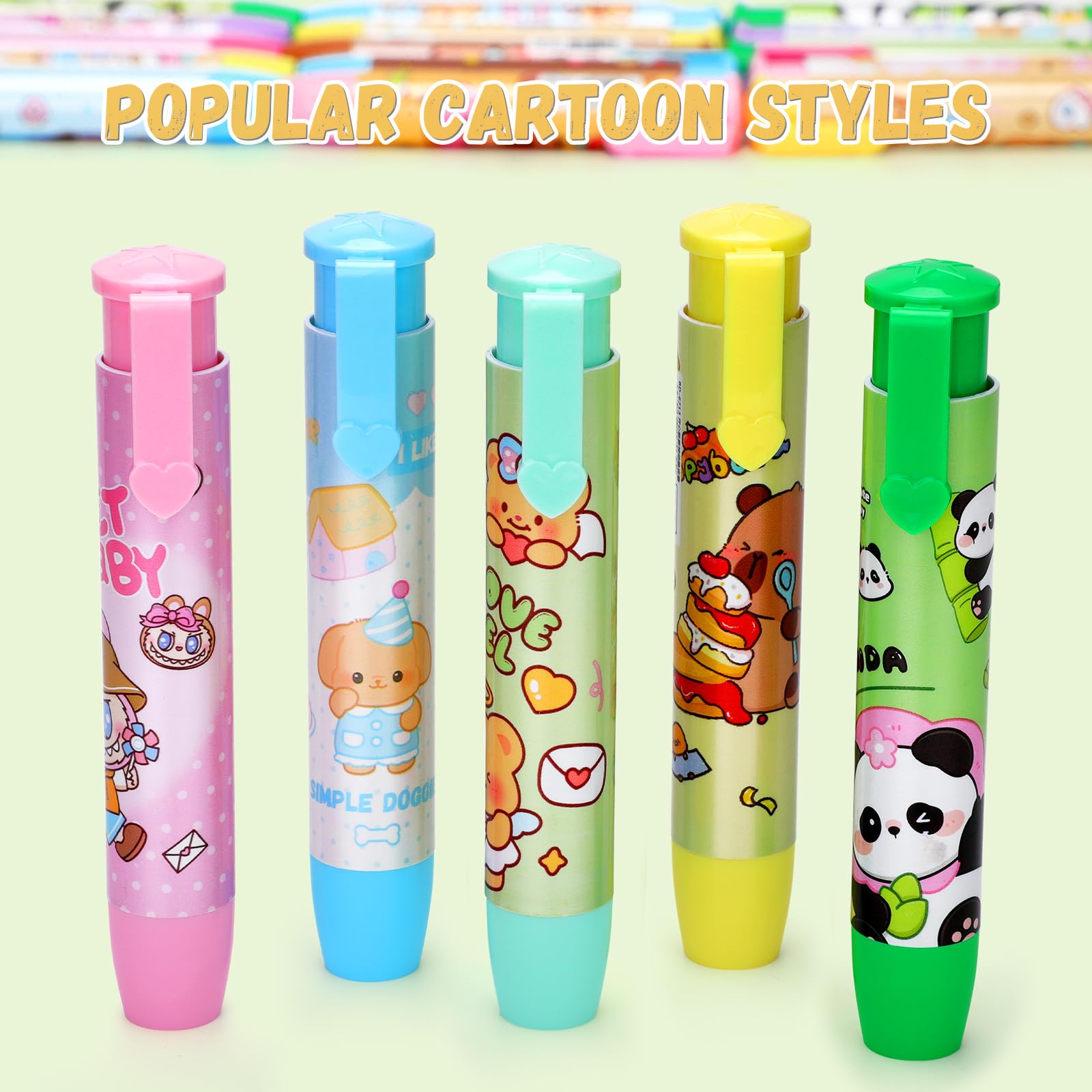 Gadget Compleanno Bambina: 20PCS Gomma Penna Regalini Fine Festa, Gomme da Cancellare Bambini Sacchetti Regalini Fine Festa Compleanno