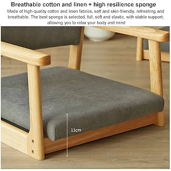 Amazon.com: SHJQJL Solid Wood Floor Chair for Sitting On The
