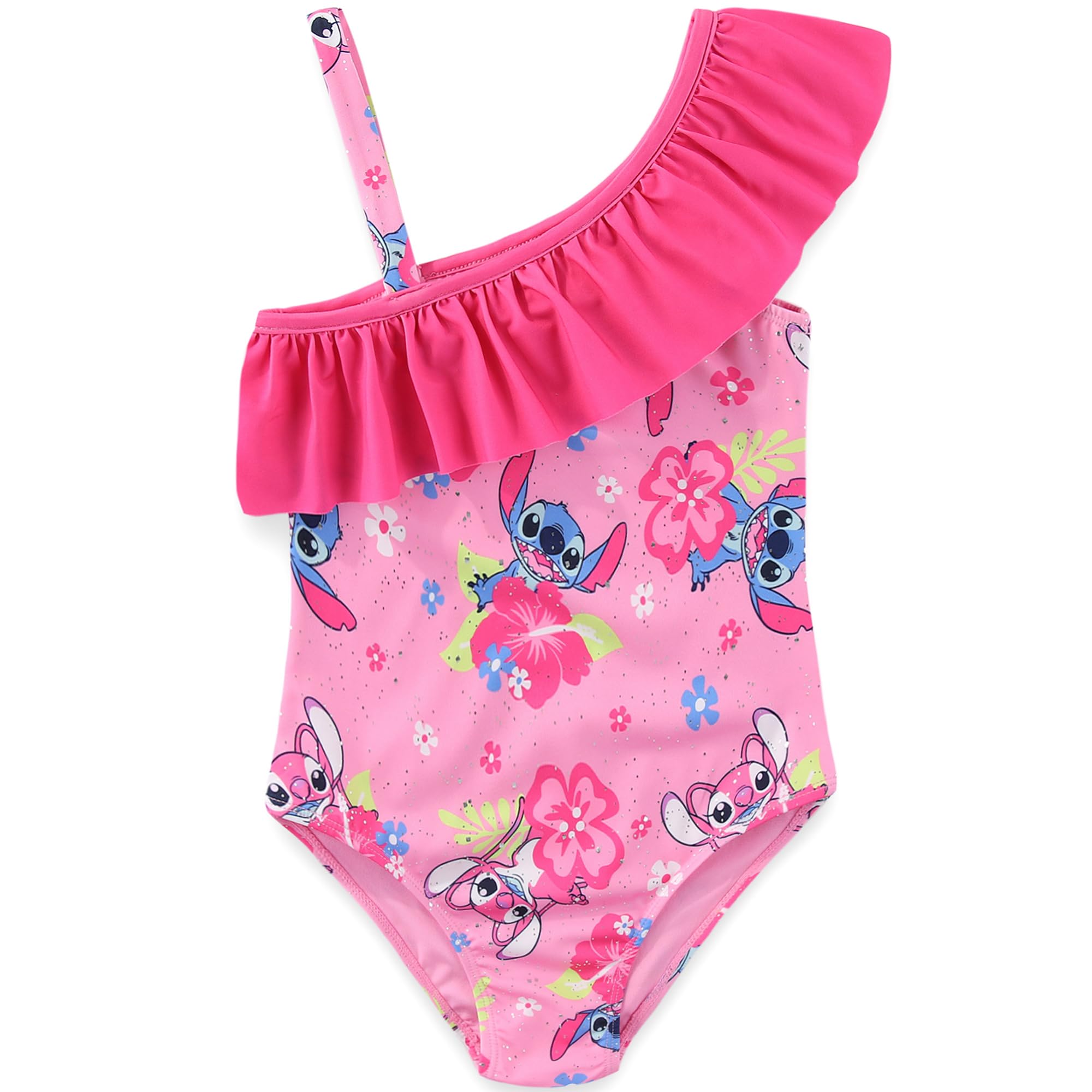 Disney Lilo & Stitch Maillot de bain une pièce UPF 50+ pour grandes enfants