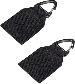 IDOGEAR Tactical Gear Clip Key Hook Clips with Hook and Loop Panels Hanging Accessories for Tactical Vests Belts Bags - IDOGEAR