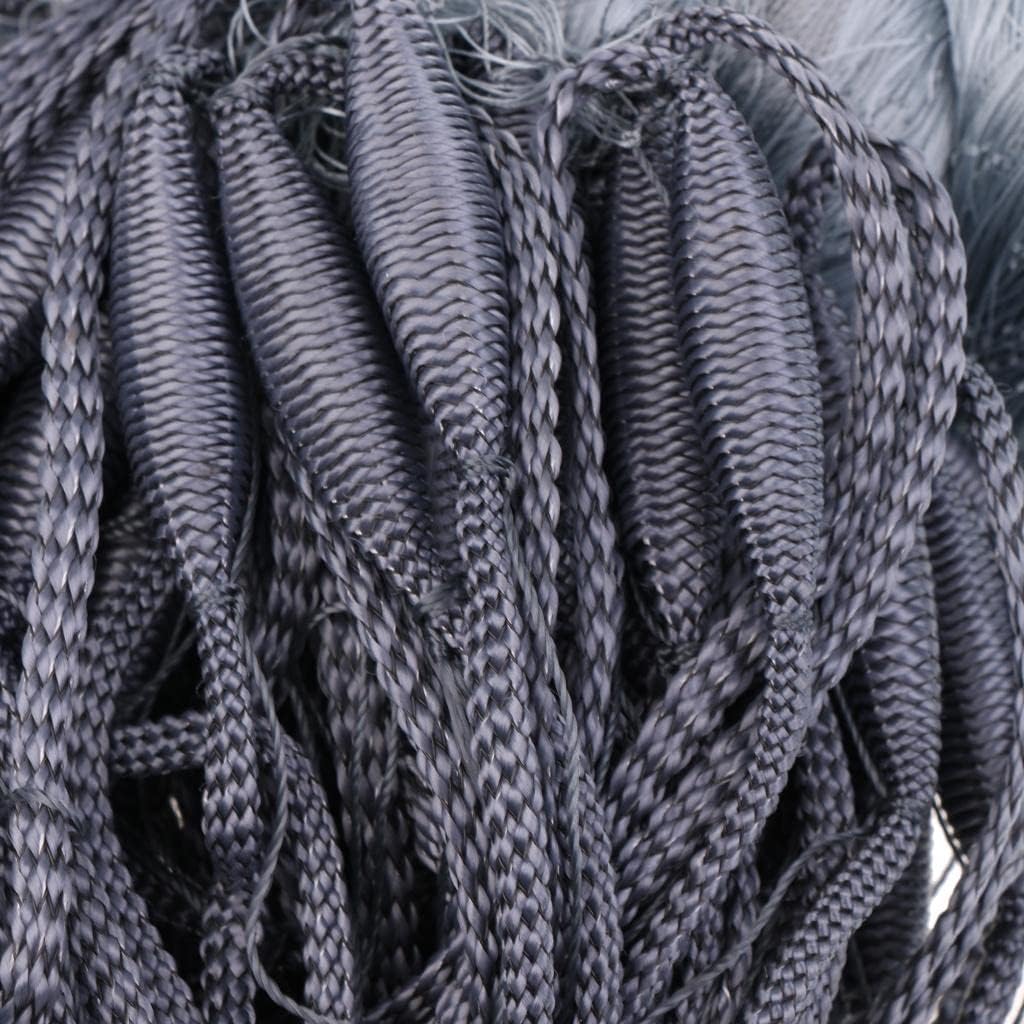 Professional Fishermen's Choice Nylon Gill Net 98.43ft x 5.91ft 4x4cm Mesh Hole - Ultimate Fishing Trap for Casting Bait and Catching Fish