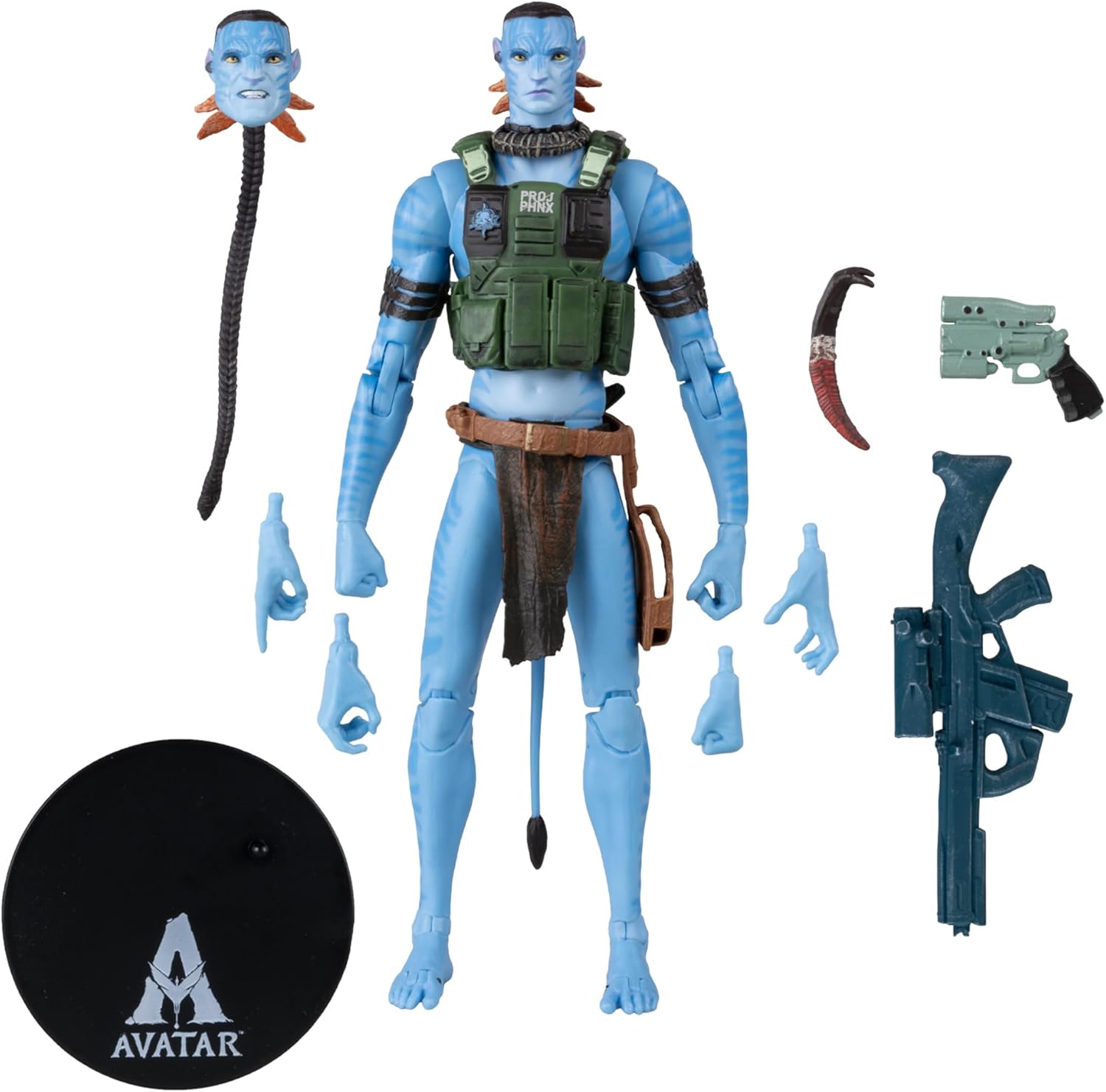 McFarlane Avatar Kallich of Fire and Ash (Ash Recom) Gold Label 7" Action Figure Collector Edition