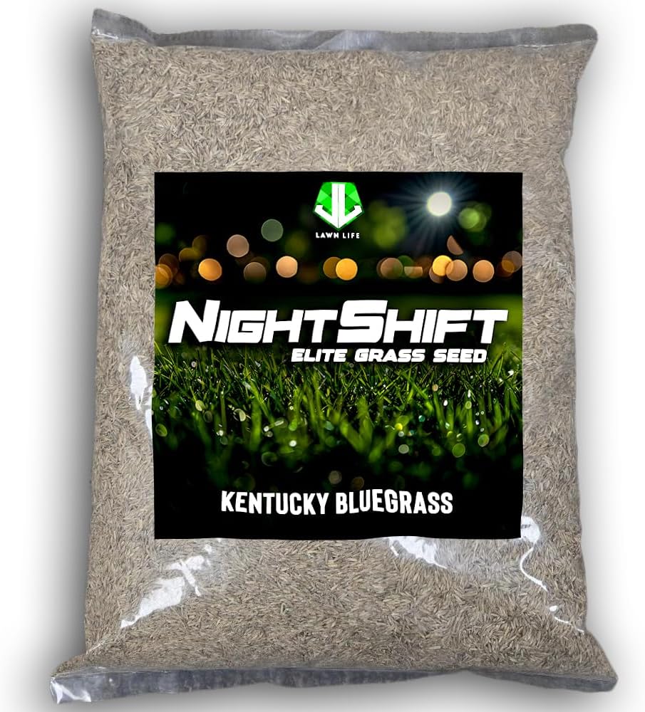 NightShift (Formerly Blackout) Kentucky Bluegrass Grass Seed (5 lbs)