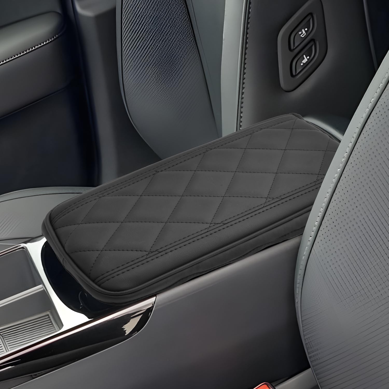 SHAOHAO Housse d'accoudoir Central Compatible avec Hyundai Tucson NX4 2025 2026 Console Centrale Housse d'accoudoir Central Hyundai Tucson 2025 Accessoires