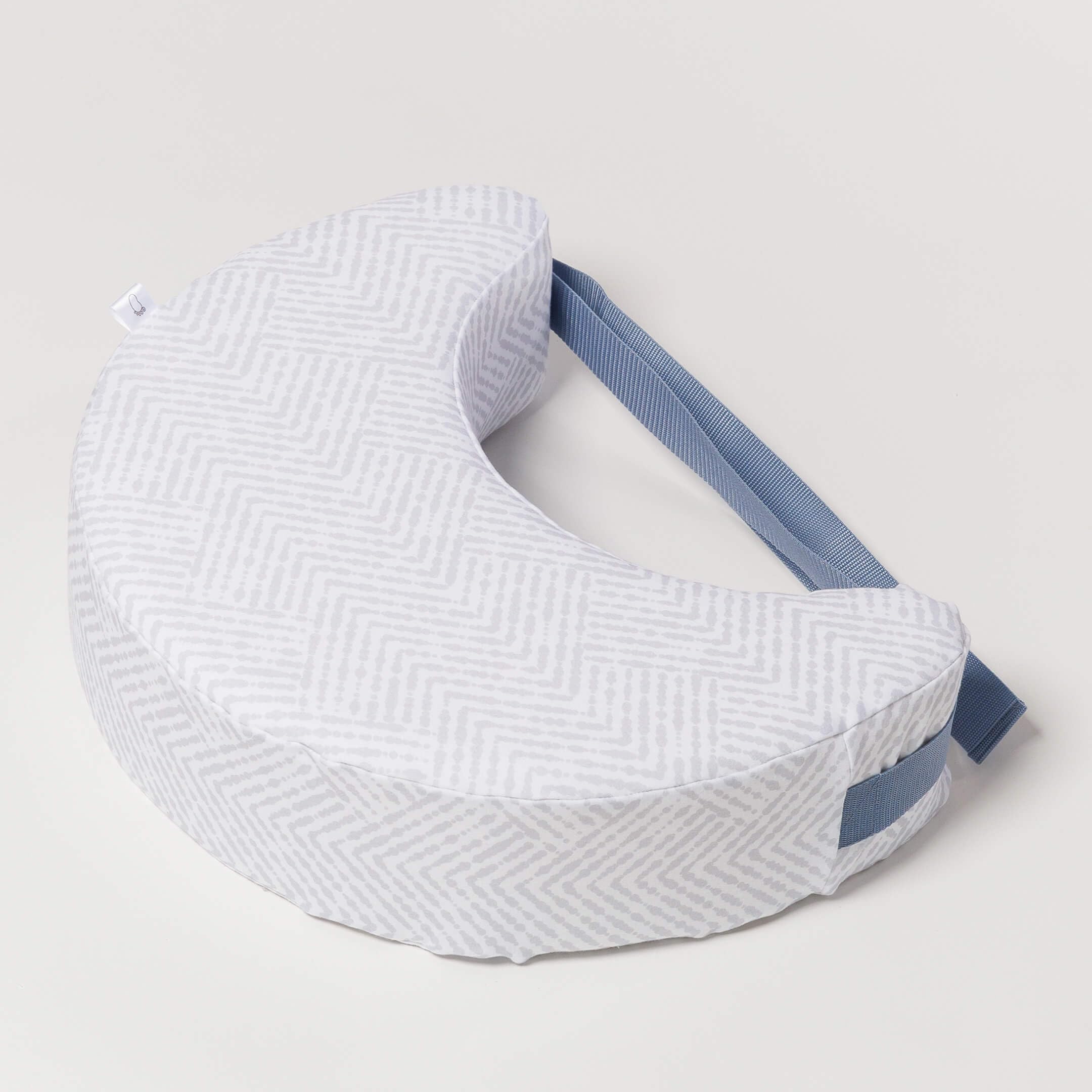 Lite mit Memory Foam, Stillkissen mit Taillenfixierung, freihändiges Stillen, ergonomische Lagerung, Nacken- und Rückenstütze, Abnehmbarer Baumwollbezug, Universalgröße XS–5XL
