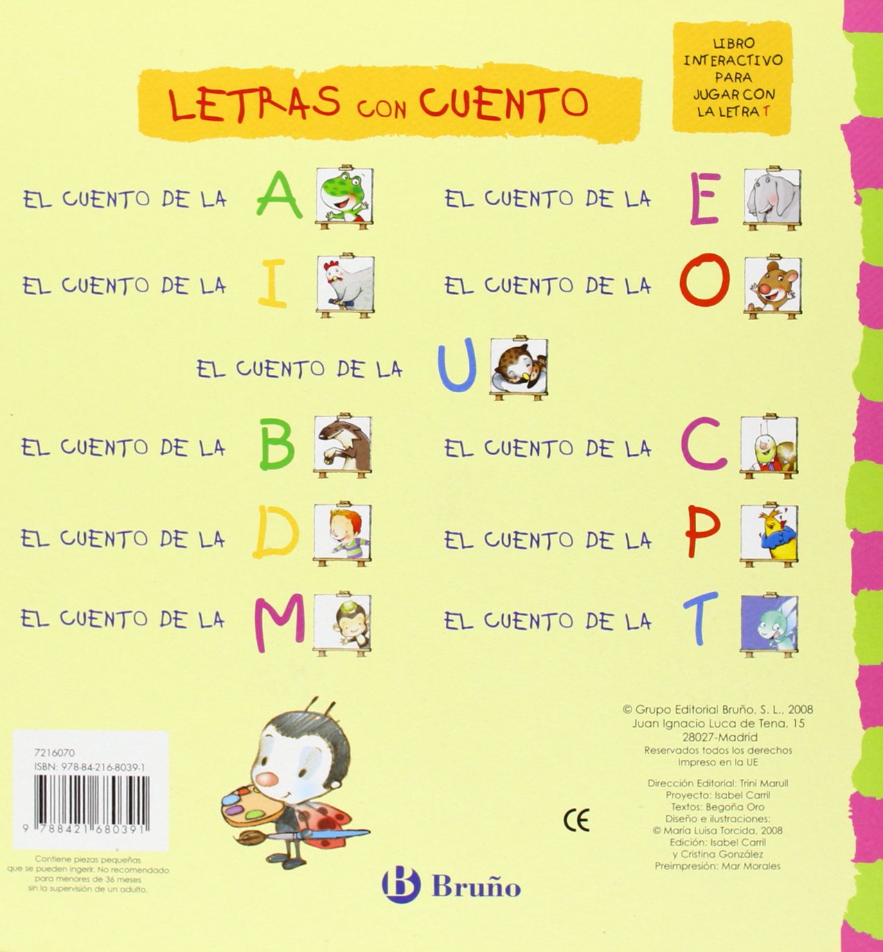 El cuento de la T / Story of T (Letras con cuento / Letters with Stories)