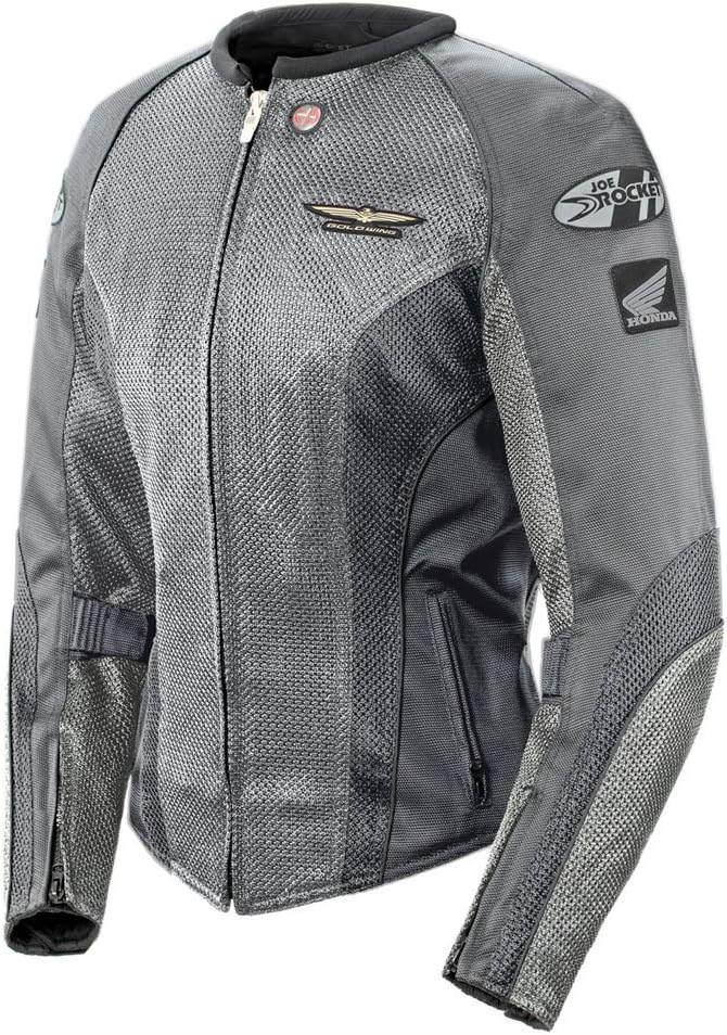 Joe Rocket Honda Goldwing Skyline 2.0 Jacket Silver/Grey Womens 1-Diva