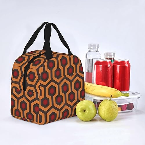 Miniatura 8 de Shining Overlook - Bolsa de comida para viajes, trabajo, picnic, lonchera, bolsa de almuerzo, bolsa de almuerzo aislada reutilizable,