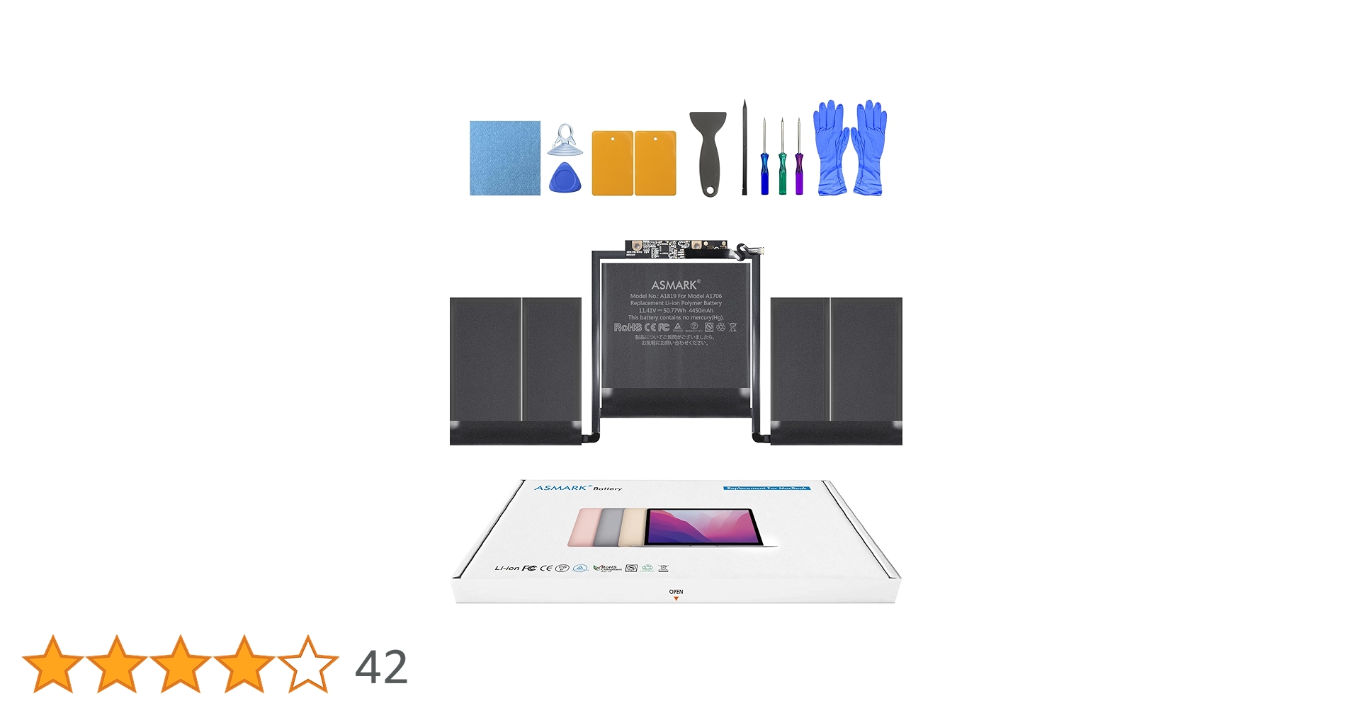 Amazon.co.jp: ASMARK Macbook Pro A1706 バッテリー 交換 適用 13 Amazon.co.jp: ASMARK Macbook Pro A1706 バッテリー 交換 適用 13