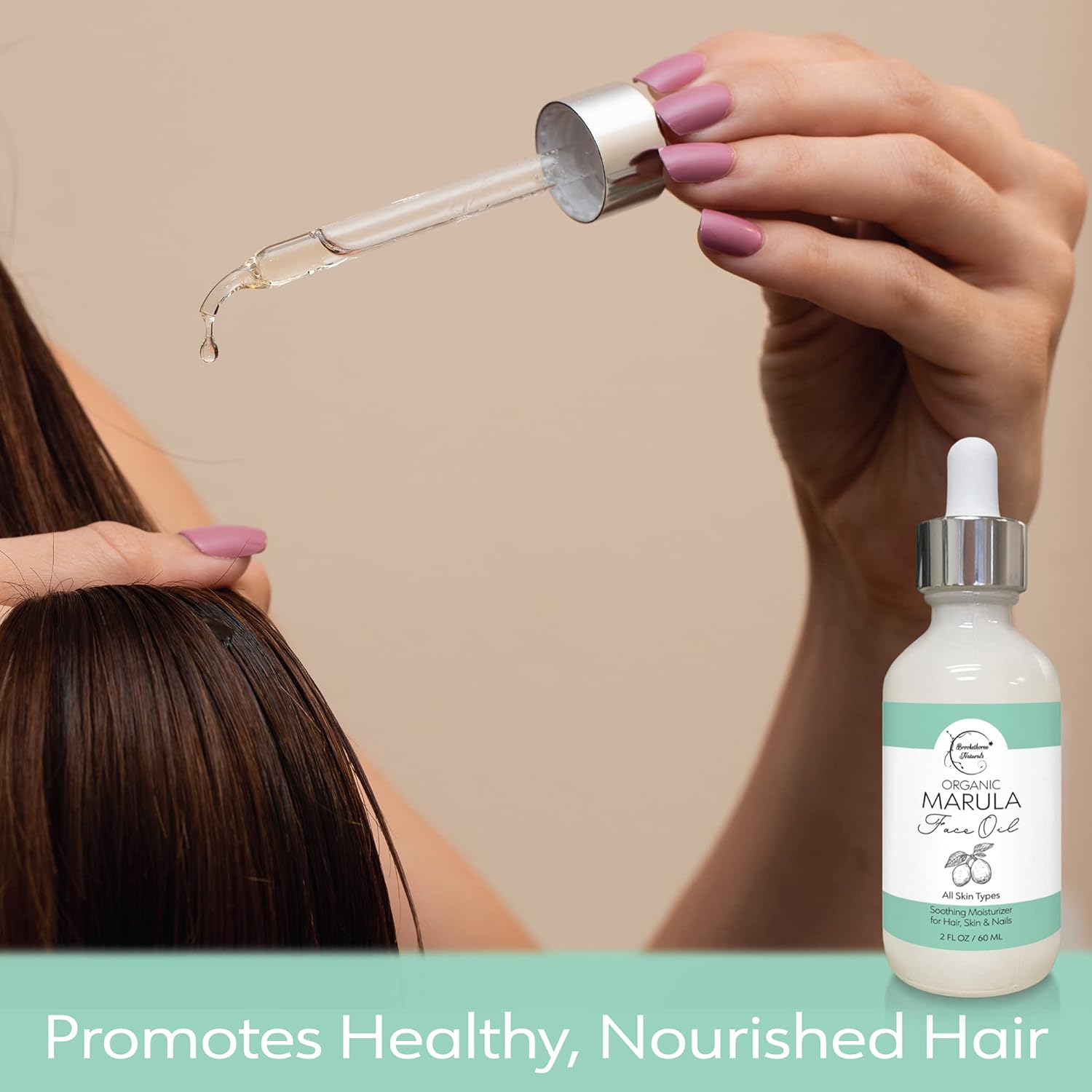 Organic Marula Oil for Face – Luxury Facial Oil for Women. Moisturizer for Skin, Hair & Nails. Virgin & Unrefined. Perfect Facial Massage Oil for Gua Sha & Facial Roller by Brookethorne Naturals – 2oz : Beauty & Personal Care