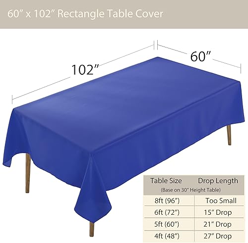 Miniatura 3 de Craft and Party Premium mantel de poliéster para usar en bodas restaurantes o banquetes