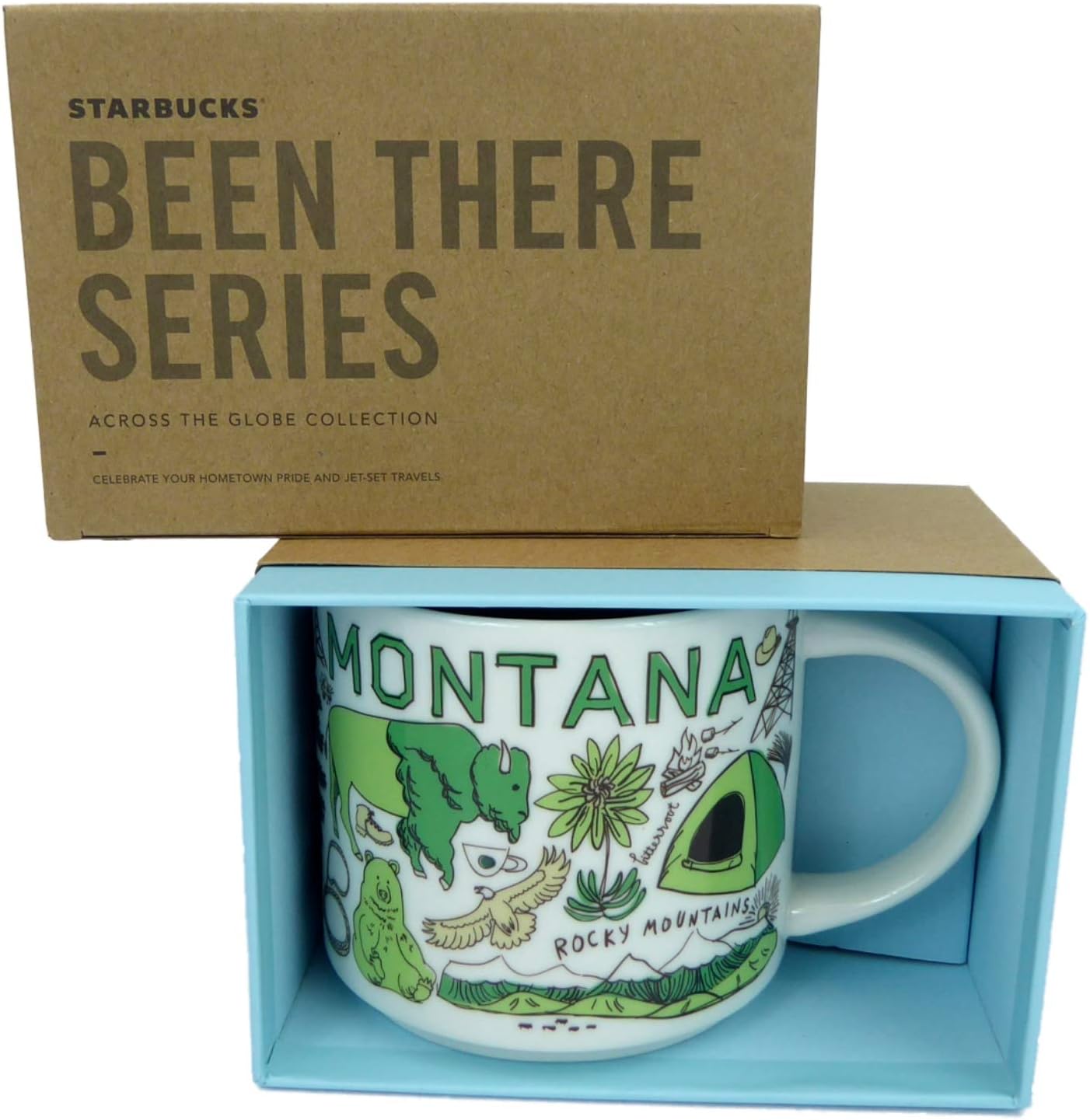 Bеѕt Quаlіtу 🔥 Starbucks MONTANA Been There Series Across the Globe Collection Coffee Mug 14 Ounce Authеntіс Crаzу Dеаlѕ Starbucks MONTANA Been There Series Across the Globe Collection Coffee Mug 14 Ounce