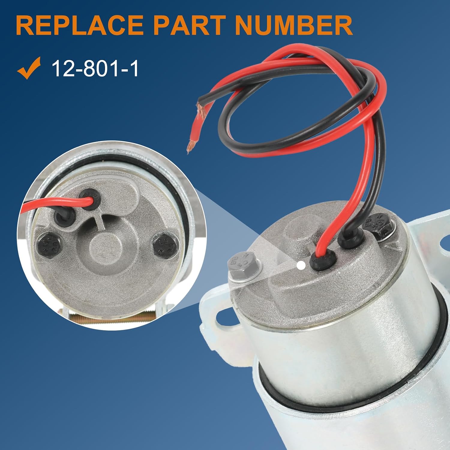 97 GPH Electric Fuel Pump Replaces # 12-801-1
