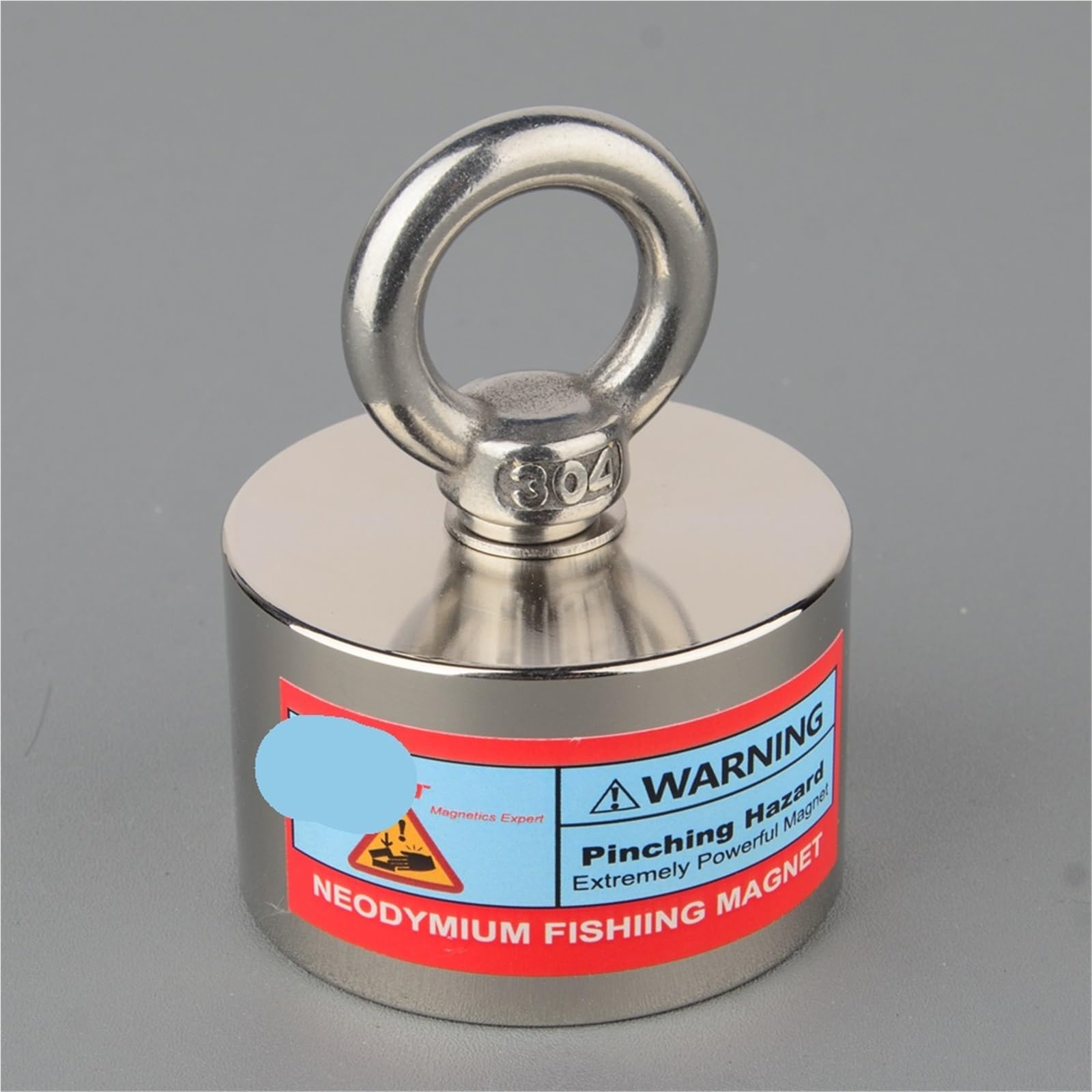 Magnete da Pesca Forti magneti magnetici con Vaso Profondo Magnete al neodimio di Recupero da Pesca N52 for la Ricerca per Pesca Magnetica(300KG)
