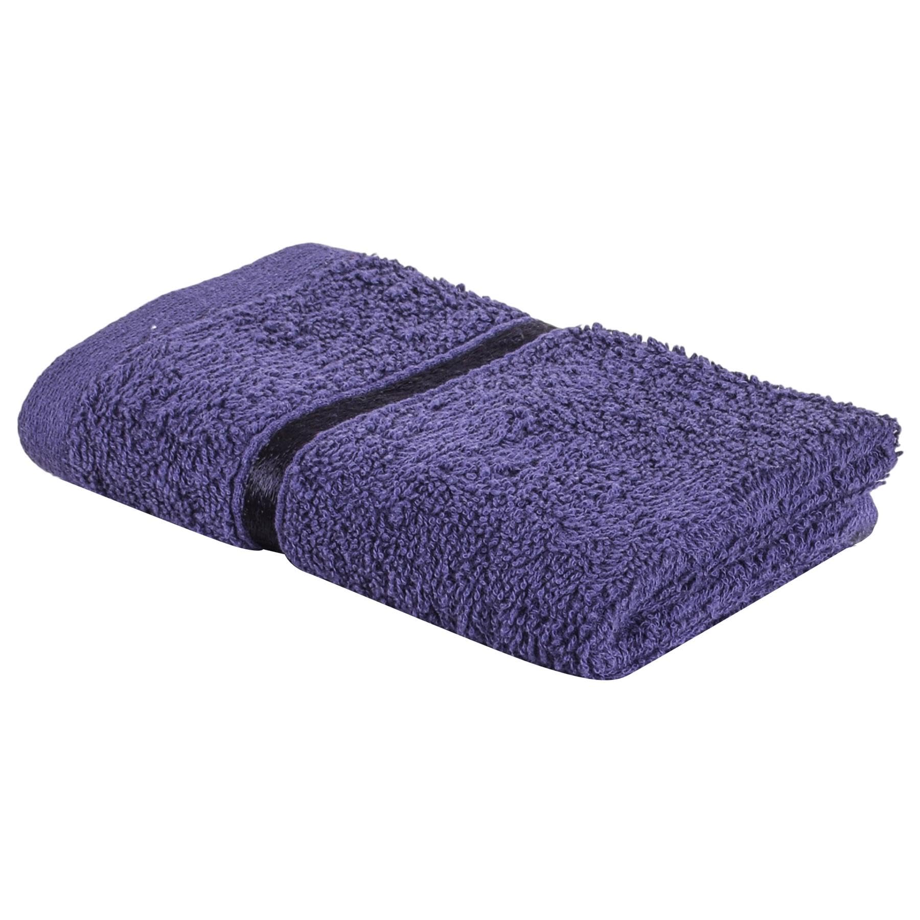 A2Z Cotton Face Towel Soft Absorbent Bathroom Spa Gym Navy 30 x 30 cm