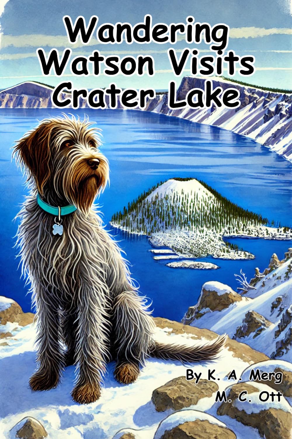 Wandering Watson Visits Crater Lake